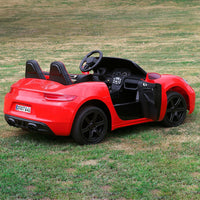 Moderno Kids Roadster XXL Sport 24V Big Kids Ride-On Car | Red