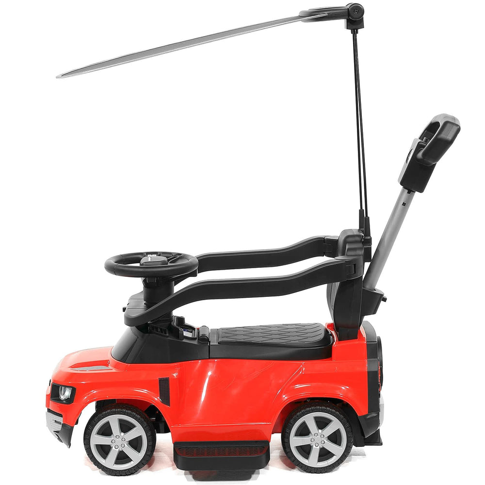 Red push car outlet