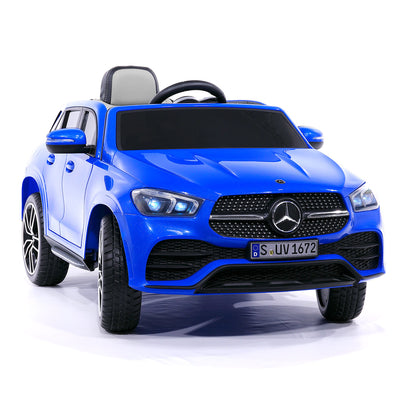Mercedes GLE450 12V Kids Ride-On Car SUV with R/C Parental Remote | Blue