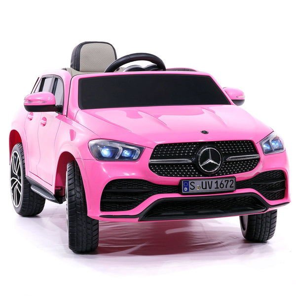 Moderno Kids Mercedes GLE450 12V Kids Ride-On Car SUV with R/C Parental Remote | Pink