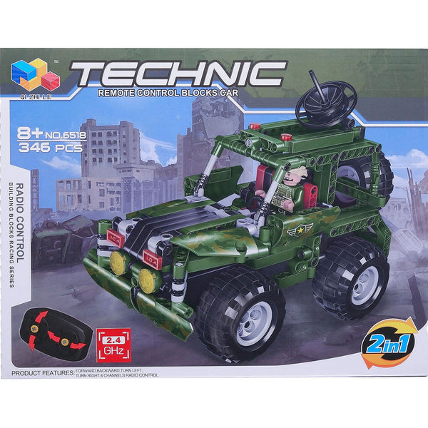 Moderno Kids 346 PCS. Building Blocks Car with RC Remote Control