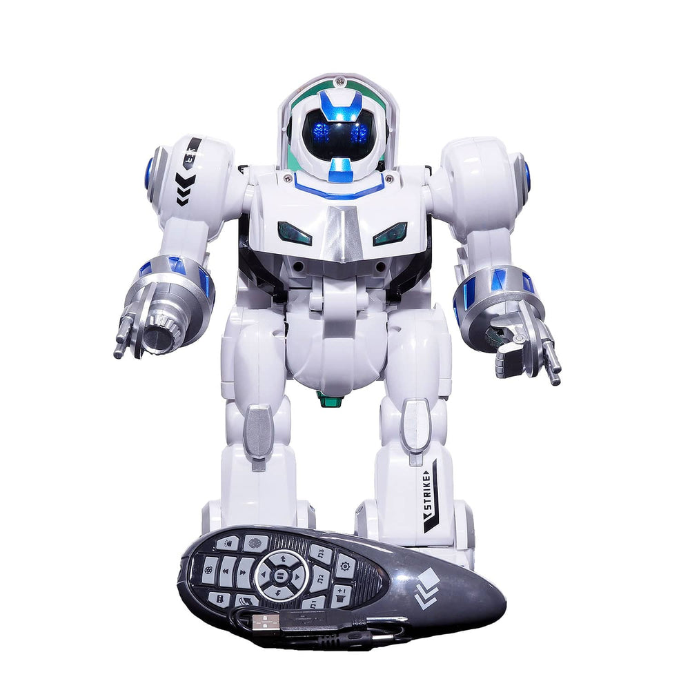 Battery Operated Remote Control Transforming Intelligent Robot 7