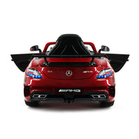 Moderno Kids Mercedes SLS AMG Final Edition 12V Kids Ride-On Car with Parental Remote | Cherry Red
