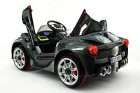 Moderno Kids Spider GT Kids 12V Ride-On Car with R/C Parental Remote | Carbon Black