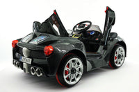 Moderno Kids Spider GT Kids 12V Ride-On Car with R/C Parental Remote | Carbon Black