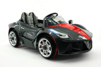 Moderno Kids Spider GT Kids 12V Ride-On Car with R/C Parental Remote | Carbon Black
