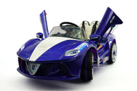 Moderno Kids Spider GT Kids 12V Ride-On Car with R/C Parental Remote | Blue