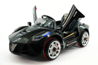 Moderno Kids Spider GT Kids 12V Ride-On Car with R/C Parental Remote | Black