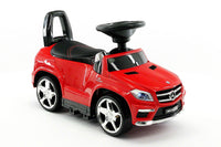 Moderno Kids Mercedes GL63 Kids Convertible Ride On Push and Foot to Floor Car | Red