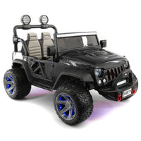 Moderno Kids Trail Explorer 12V Kids Ride-On Car Truck with R/C Parental Remote | Black
