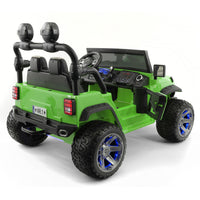 Moderno Kids Trail Explorer 12V Kids Ride-On Car Truck with R/C Parental Remote | Green