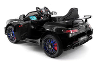 Moderno Kids Mercedes GT AMG 12V Kids Ride-On Car with Parental Remote | Black