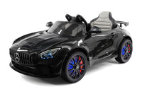 Moderno Kids Mercedes GT AMG 12V Kids Ride-On Car with Parental Remote | Black