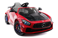 Moderno Kids Mercedes GT AMG 12V Kids Ride-On Car with Parental Remote | Cherry Red