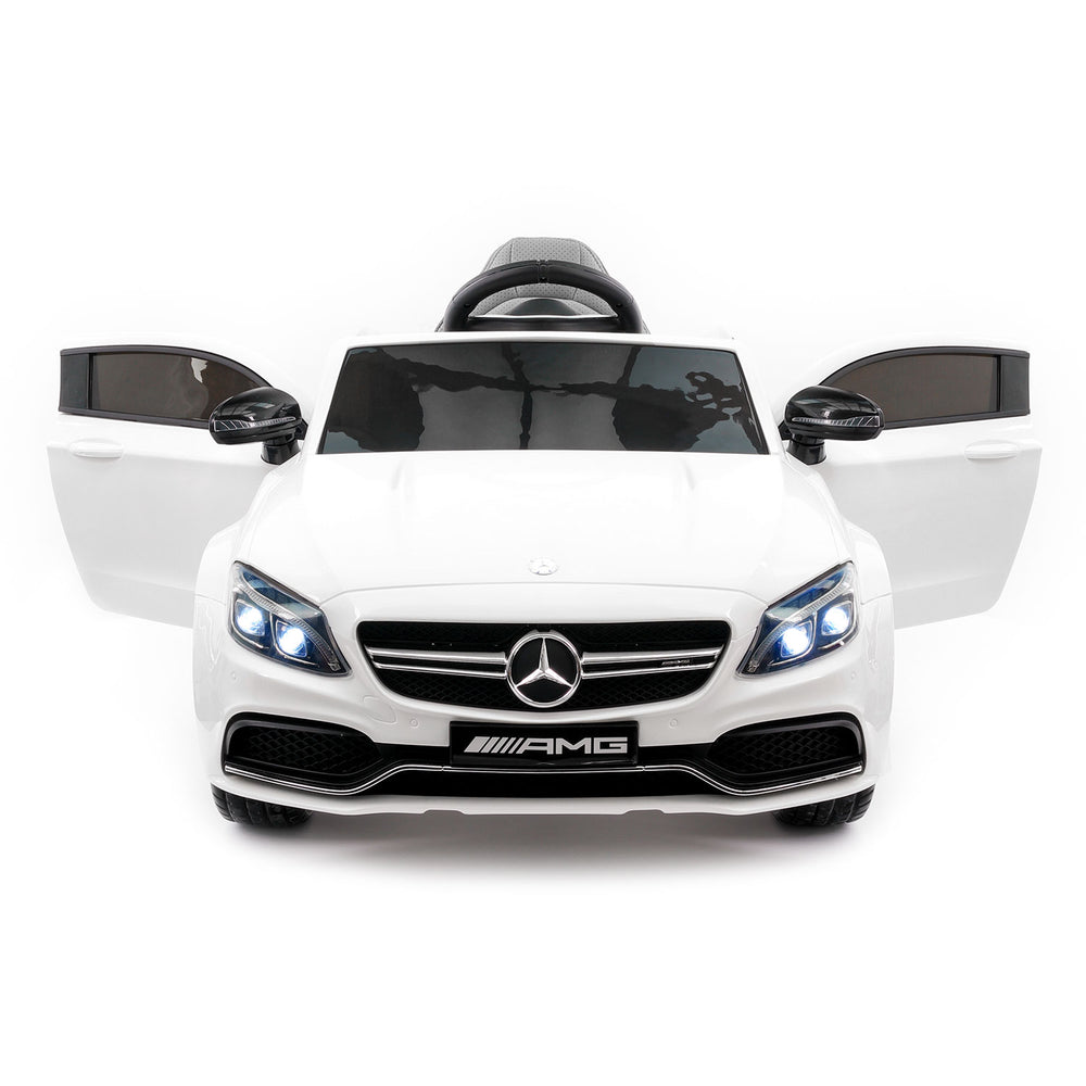 White mercedes children's car cheap
