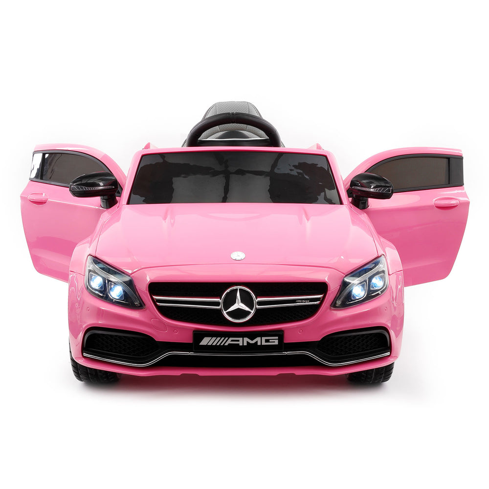 Mercedes C63S 12V Kids Ride-On Car with R/C Parental Remote