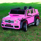 Mercedes Maybach G650 12V Kids Ride-On Car with Parental Remote | Pink