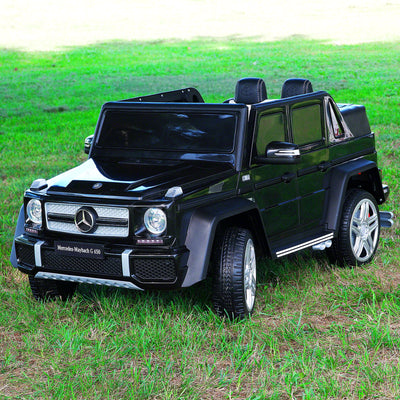 Mercedes Maybach G650 12V Kids Ride-On Car with Parental Remote | Black