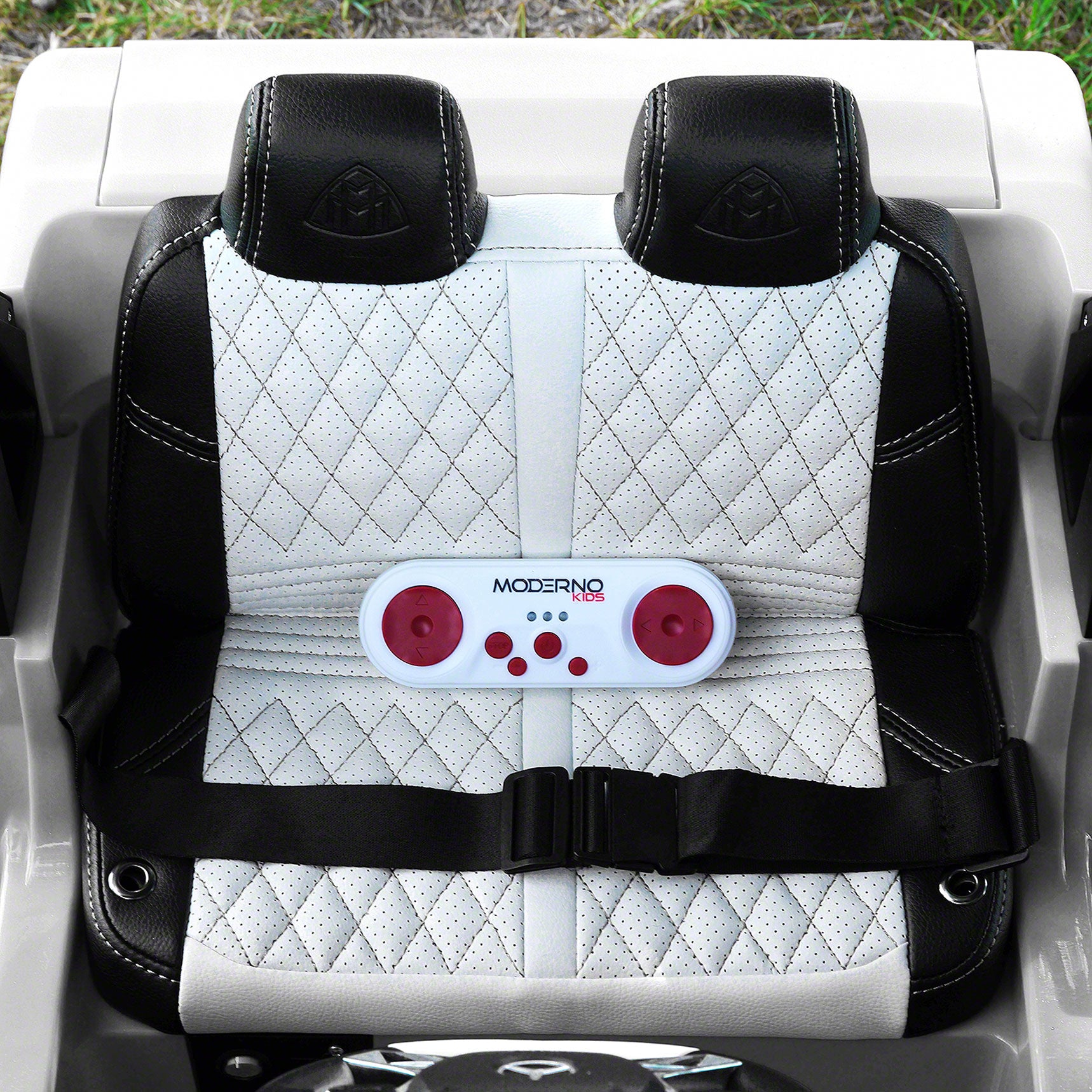 Moderno Kids Mercedes Maybach G650 12V Kids Ride-On Car with Parental Remote | White