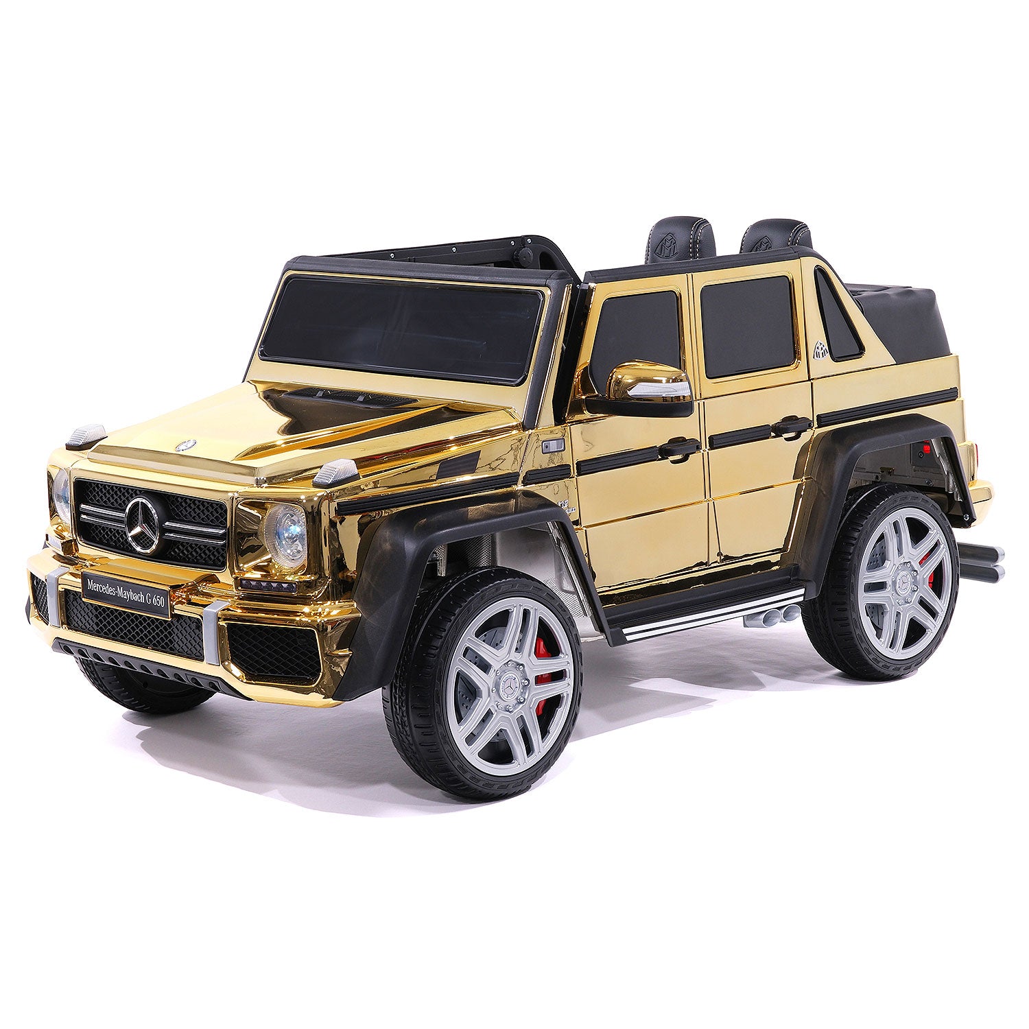 Moderno Kids Mercedes Maybach G650 12V Kids Ride-On Car with Parental Remote | Gold