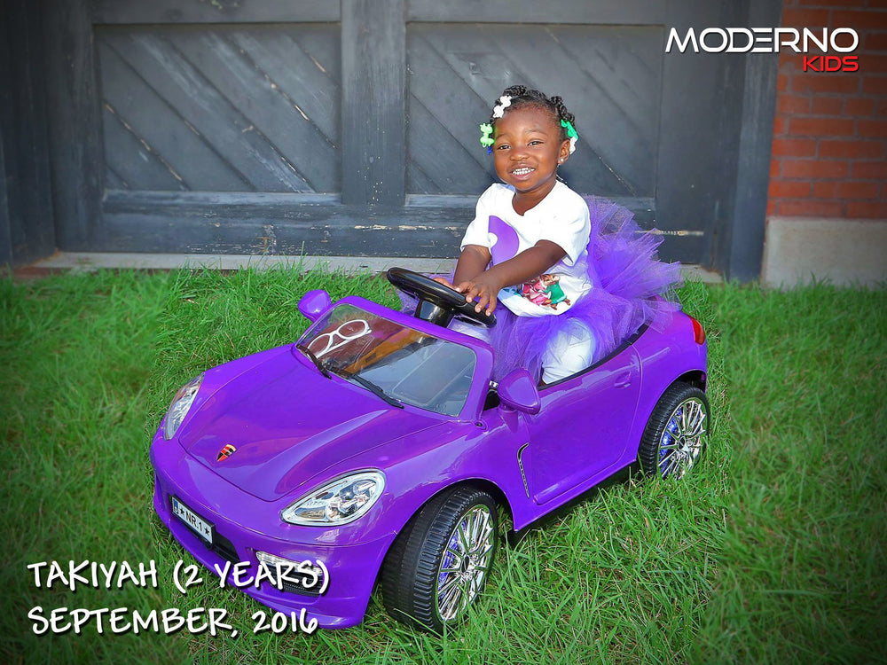 Kiddie Roadster 12V Kids Electric Ride On Car with R C Parental Remote