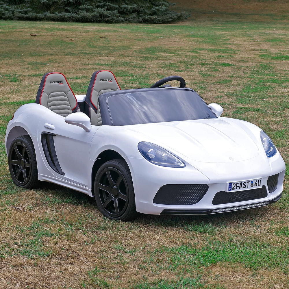 Roadster XXL Sport 24V Big Kids Ride On Car White