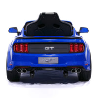 Moderno Kids Ford Mustang GT Custom Edition 12V Kids Ride-On Car with R/C Parental Remote | Blue