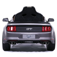 Moderno Kids Ford Mustang GT Custom Edition 12V Kids Ride-On Car with R/C Parental Remote | Gray