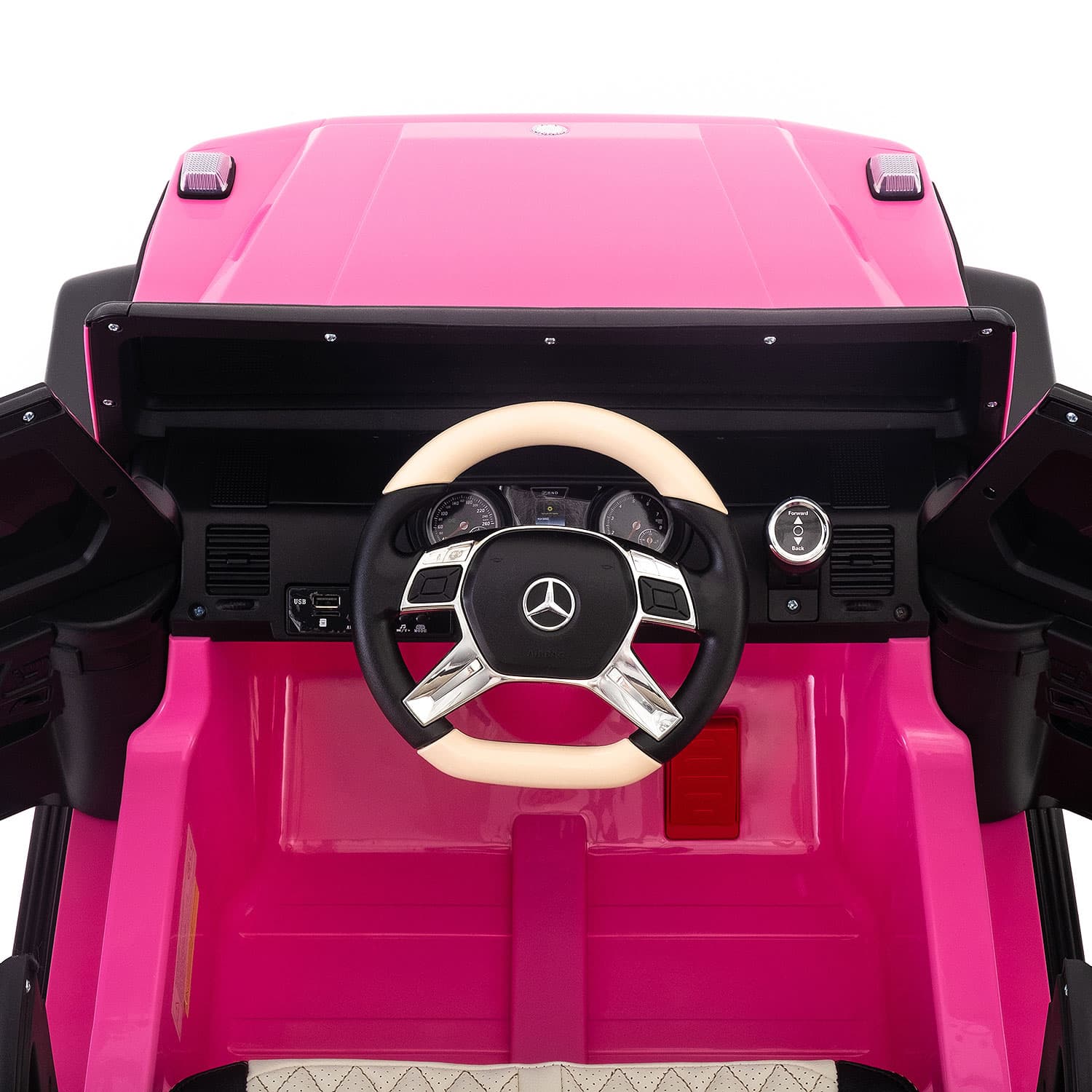 Moderno Kids Mercedes Maybach G650 12V Kids Ride-On Car with Parental Remote | Pink