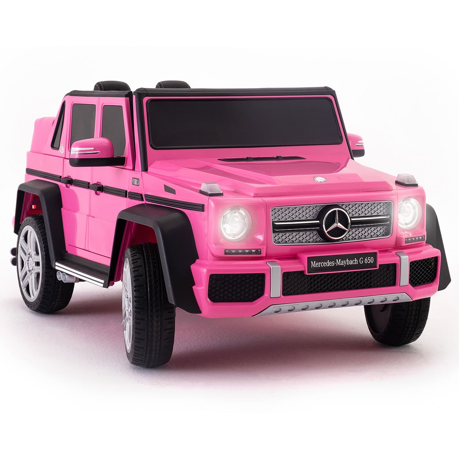 Moderno Kids Mercedes Maybach G650 12V Kids Ride-On Car with Parental Remote | Pink