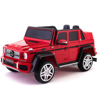 Moderno Kids Mercedes Maybach G650 12V Kids Ride-On Car with Parental Remote | Cherry Red