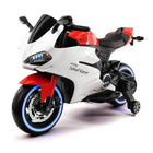 Street Racer 12V Electric Kids Ride-On Motorcycle | Red