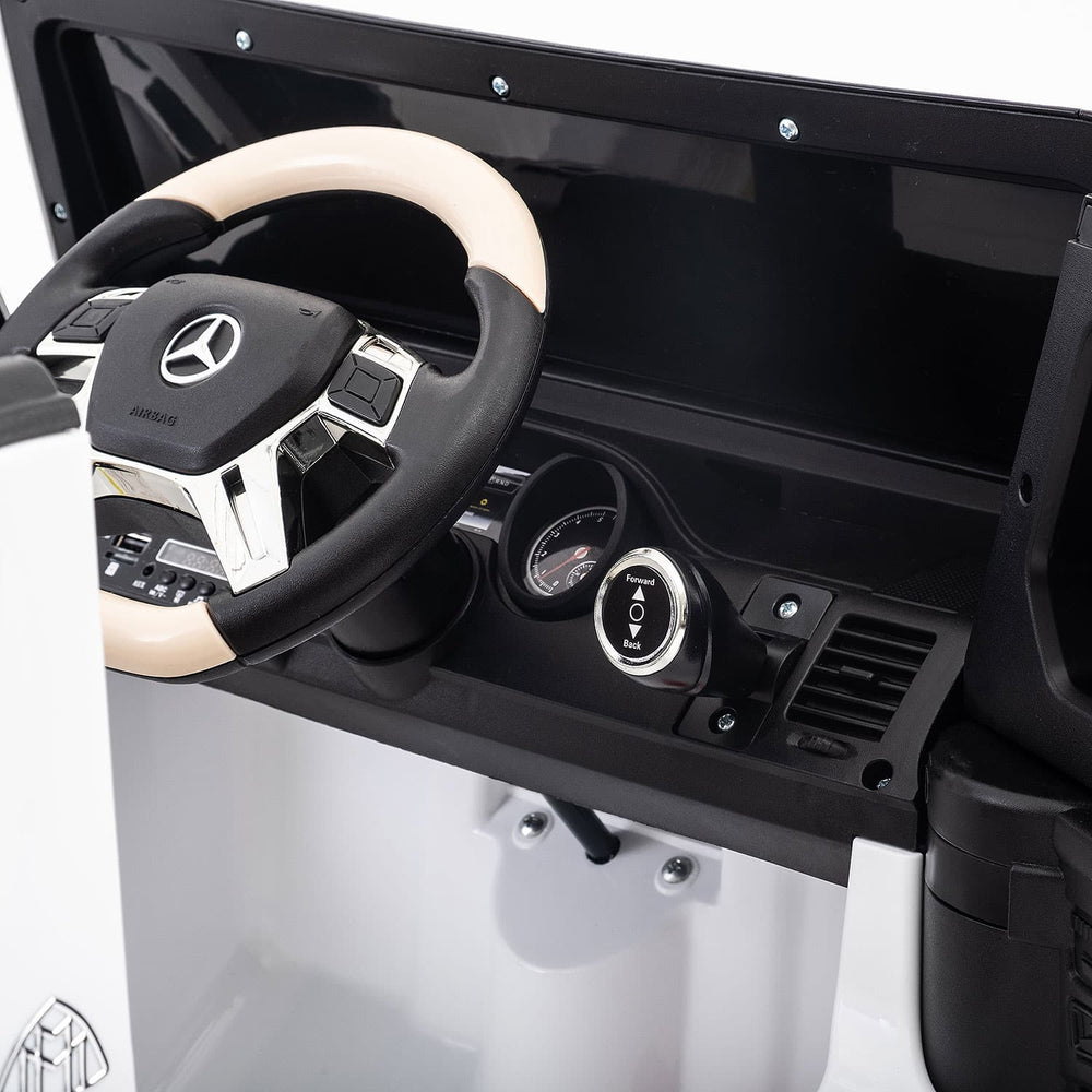 Moderno Kids Mercedes Maybach G650 12V Kids Ride-On Car with Parental Remote | White