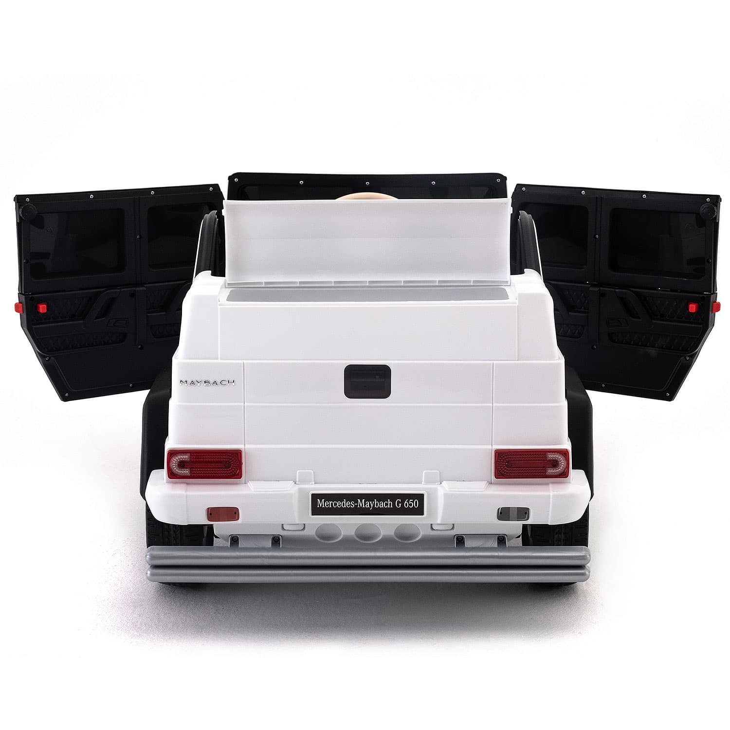 Moderno Kids Mercedes Maybach G650 12V Kids Ride-On Car with Parental Remote | White